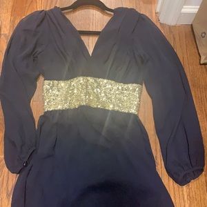 ASOS navy dress. Size US 4